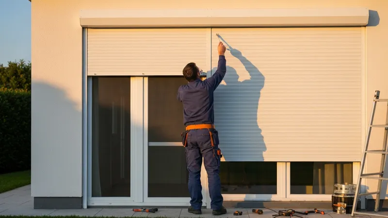 Installation et types de volets roulants avec moustiquaire